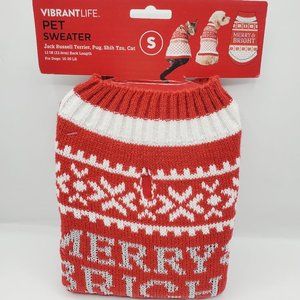 NWT VIBRANT LIFE PET SWEATER